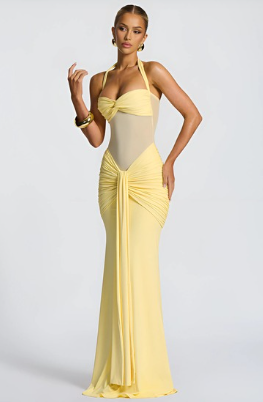 Maélie long maxi dress