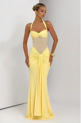 Maélie long maxi dress