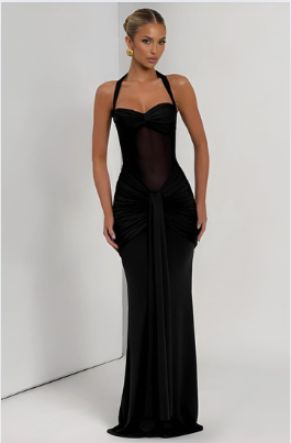 Maélie long maxi dress