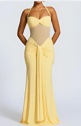 Maélie long maxi dress
