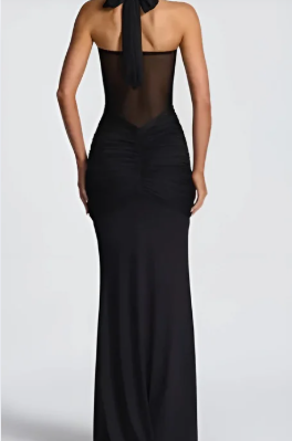 Maélie long maxi dress